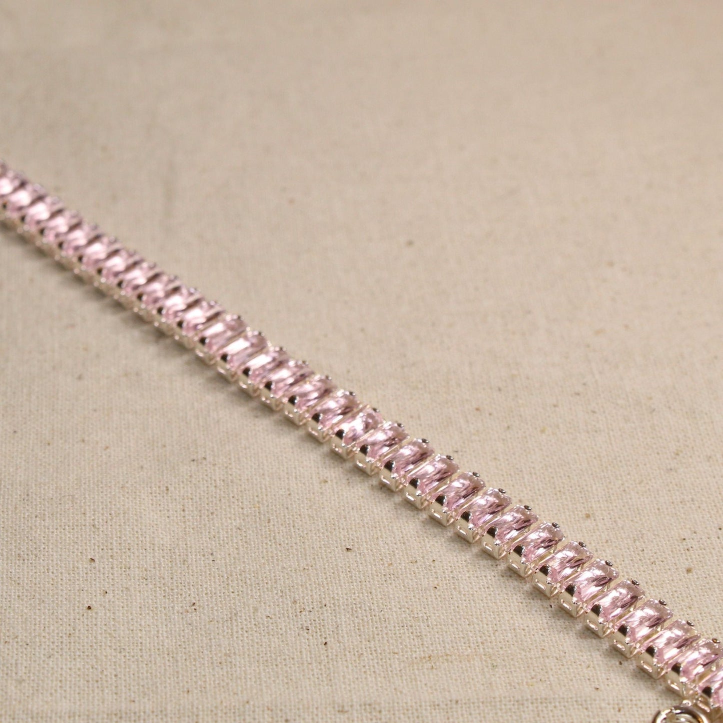 Pulsera Tennis Rosato