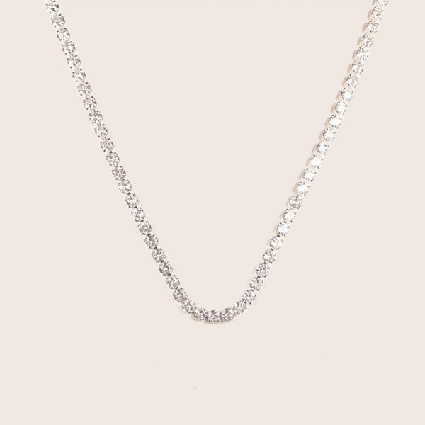 Collar Tennis Bianco