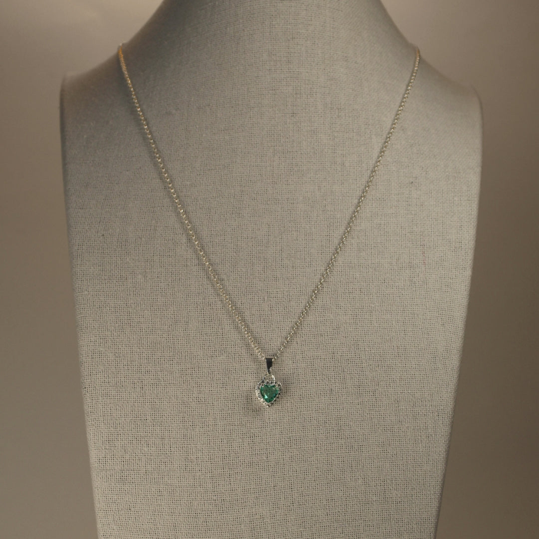 Collar Cuore Verde