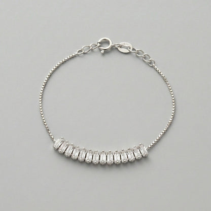 Pulsera Metà Tennis Bianco Piccola