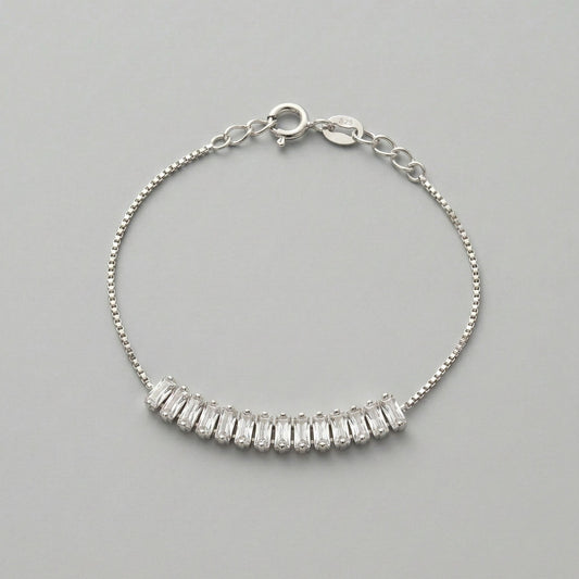 Pulsera Metà Tennis Bianco Piccola