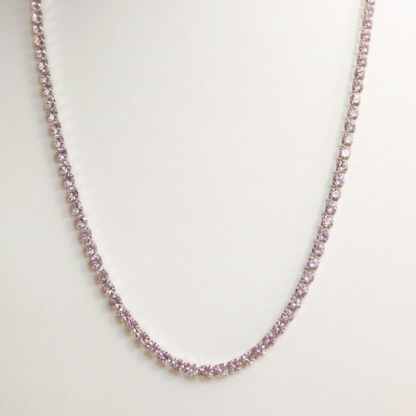 Collar Tennis Rosato