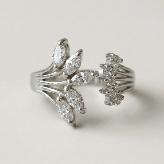 Anillo Petali Plata 925