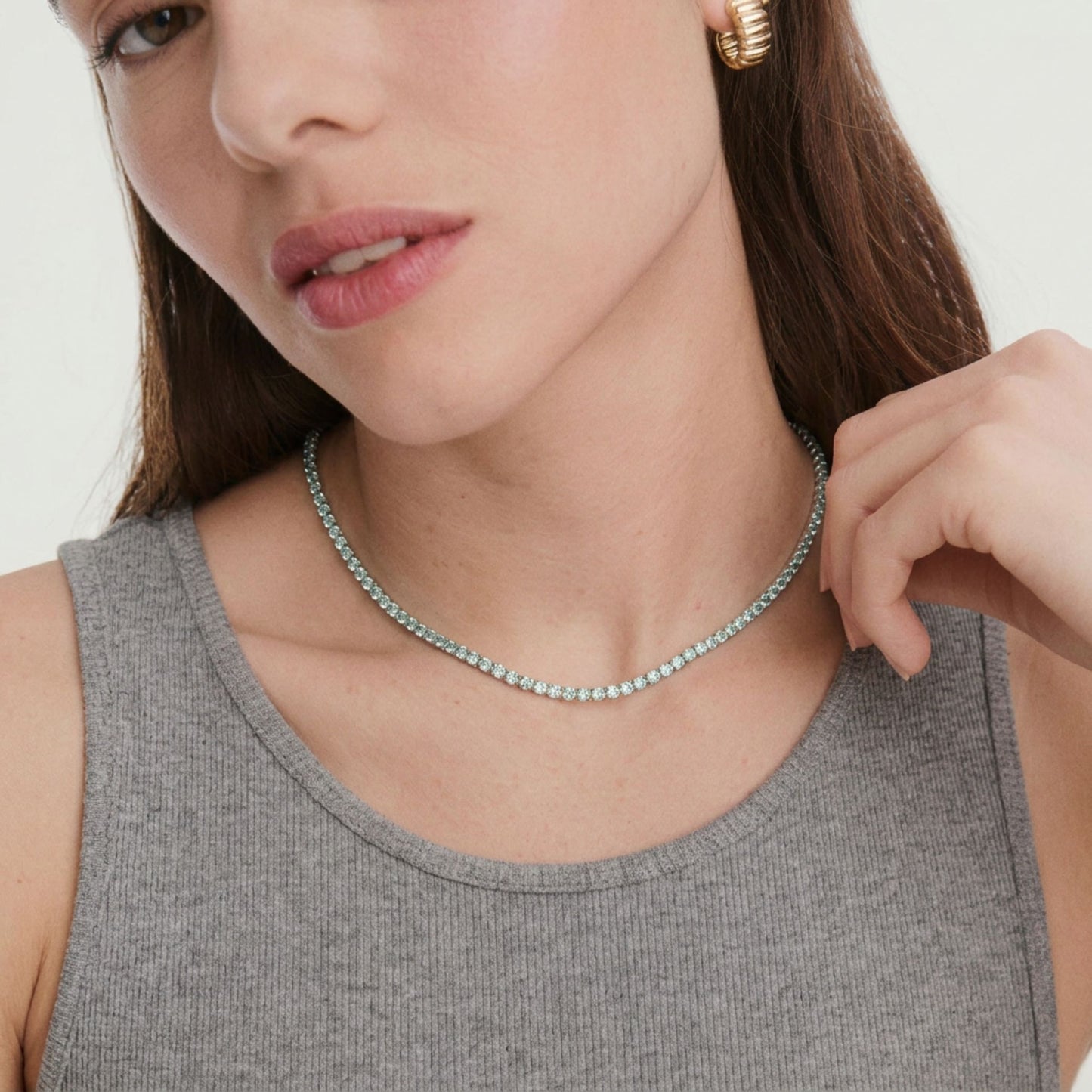 Collar Tennis Light Blue