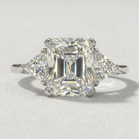 Anillo Trilogía Brillante en Plata 925