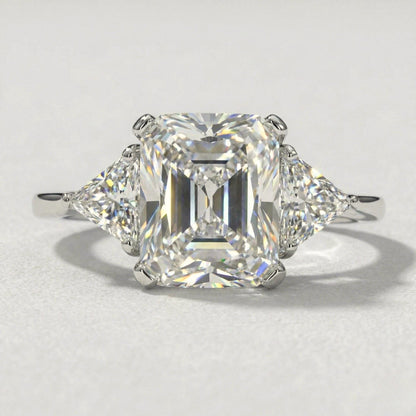 Anillo Trilogía Brillante en Plata 925