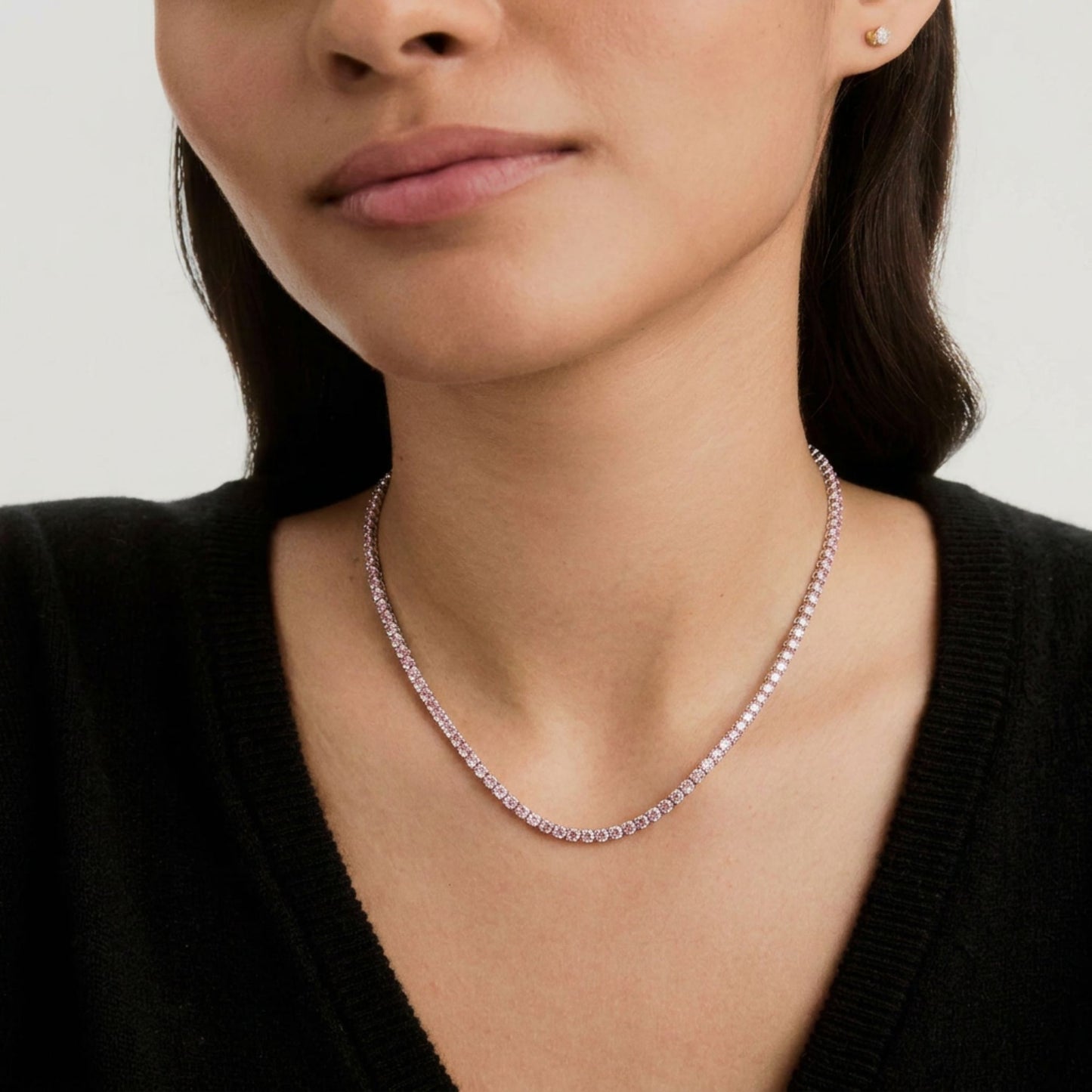 Collar Tennis Rosato