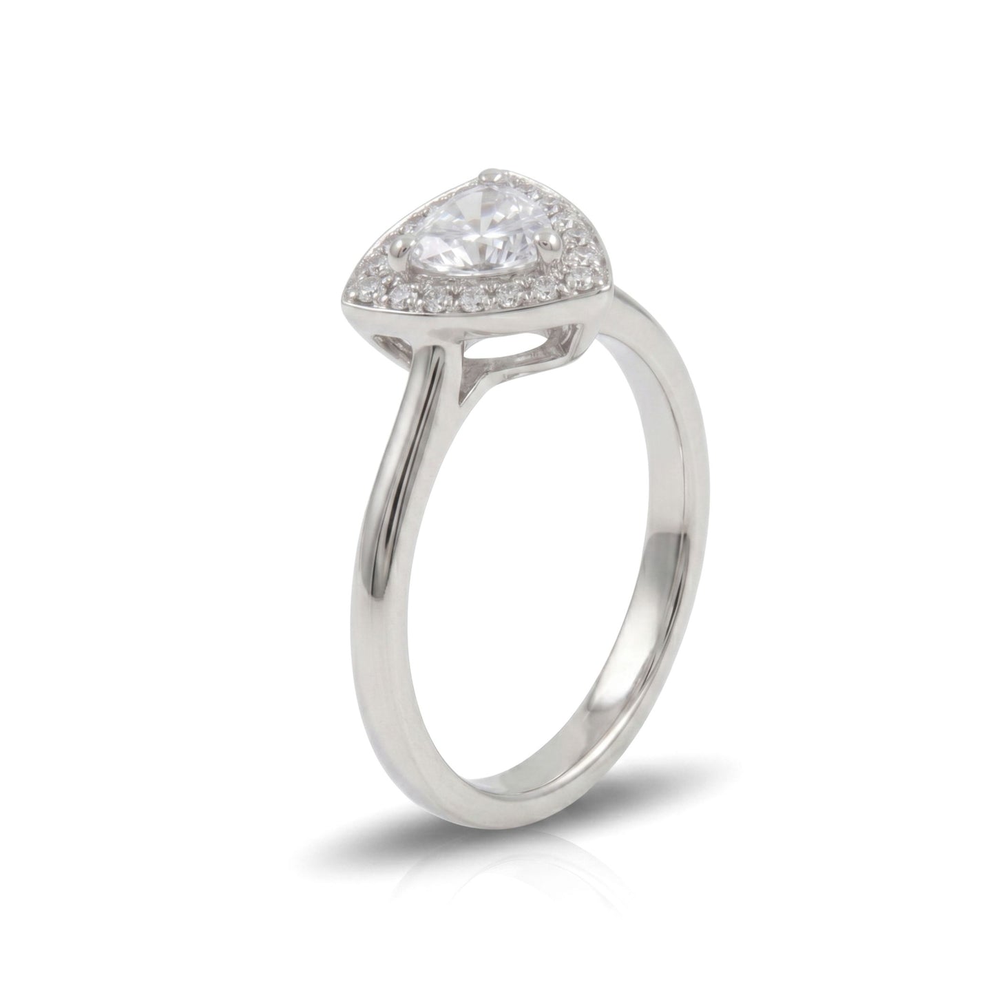 Anillo triangolo Bianco