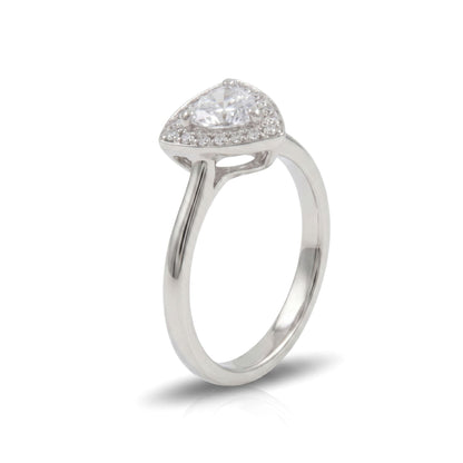 Anillo triangolo Bianco