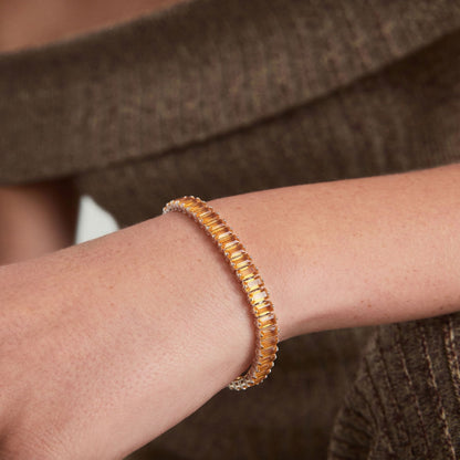 Pulsera Tennis Naranja
