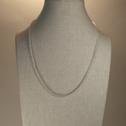 Collar Tennis Bianco