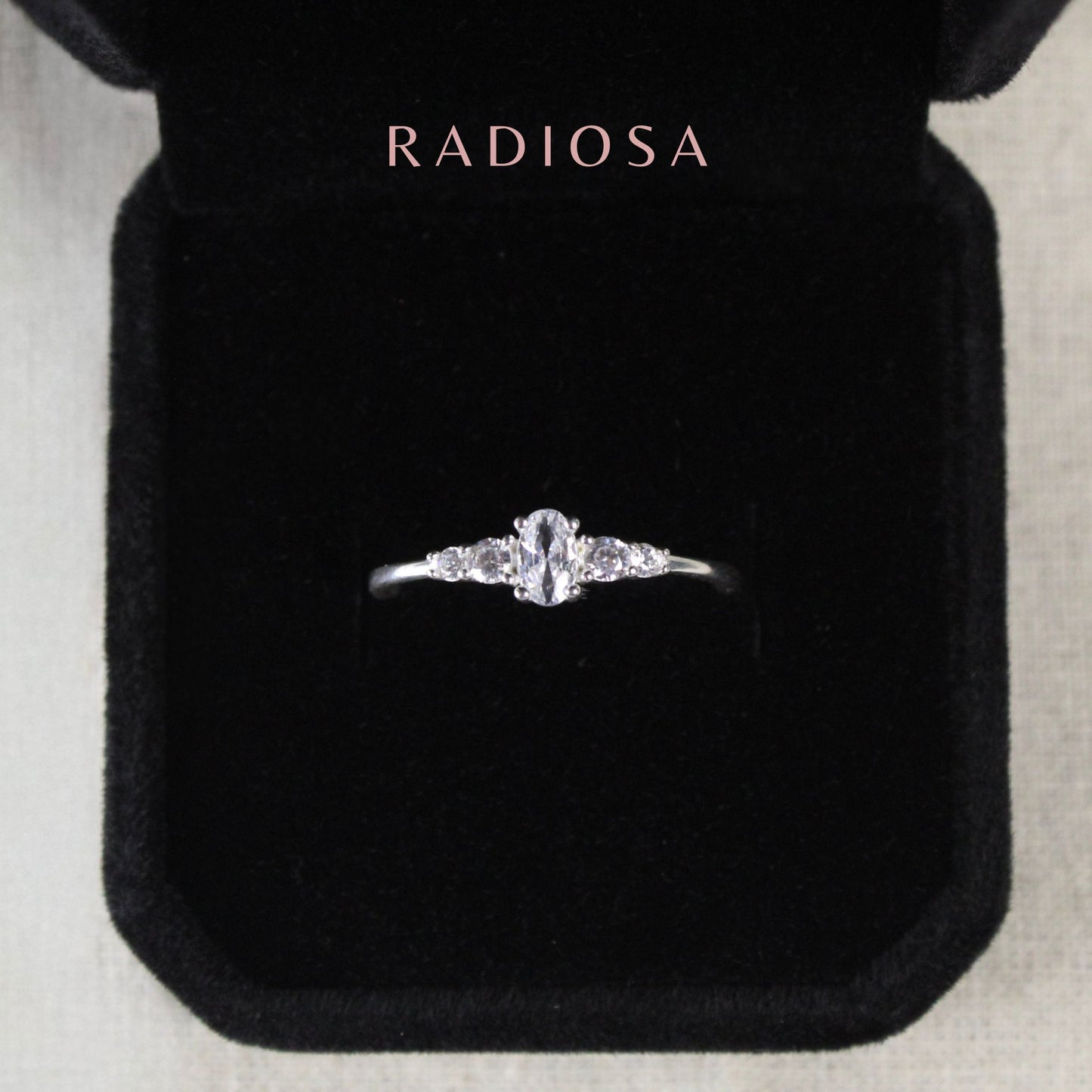 Anillo Camino Eterno Oval Plata 925