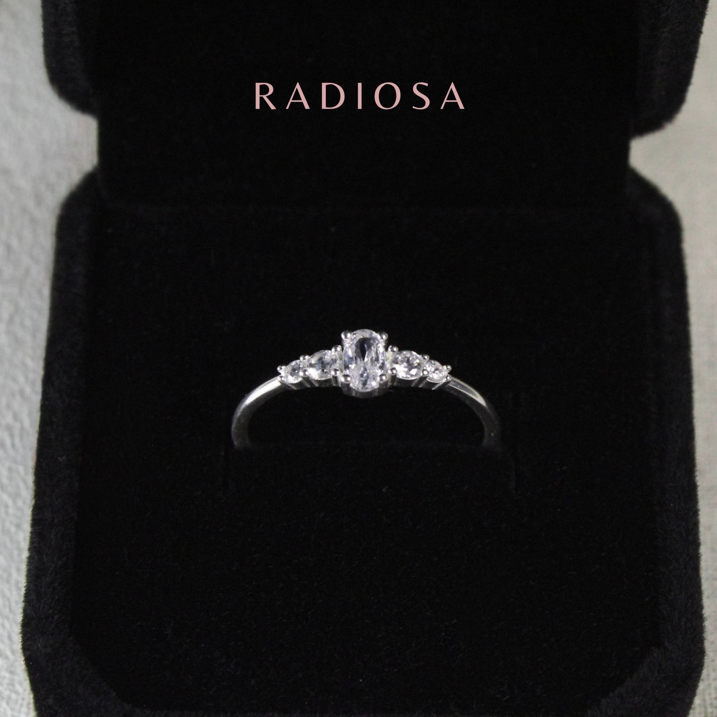 Anillo Camino Eterno Oval Plata 925