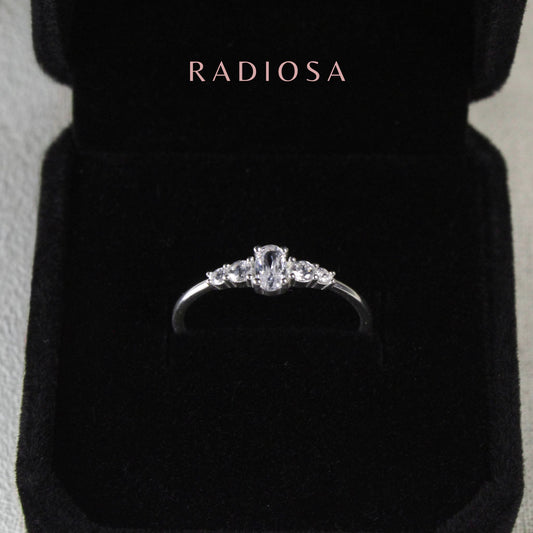 Anillo Camino Eterno Oval Plata 925