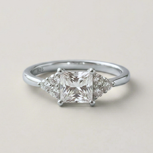 Anillo Brilliant Trilogy Plata 925