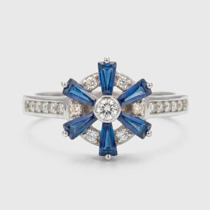 Anillo Timone Blu