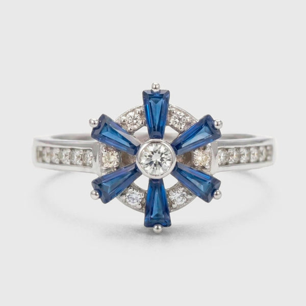 Anillo Timone Blu