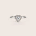 Anillo triangolo Bianco