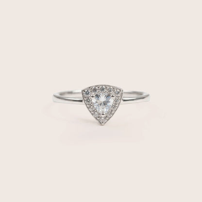 Anillo triangolo Bianco