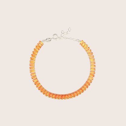 Pulsera Tennis Naranja