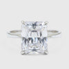 Anillo Solitario Rectangular