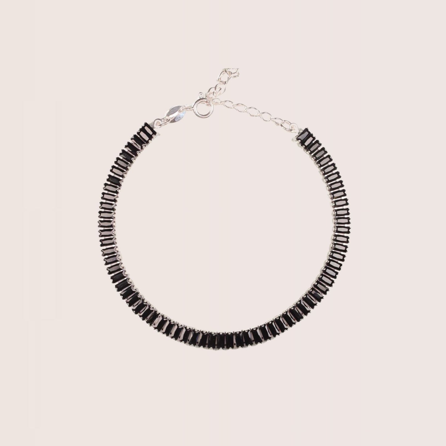 Pulsera Tennis Negra