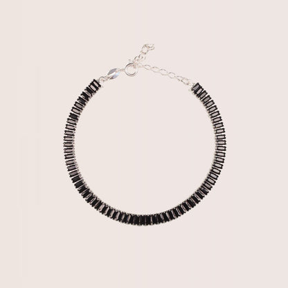 Pulsera Tennis Negra