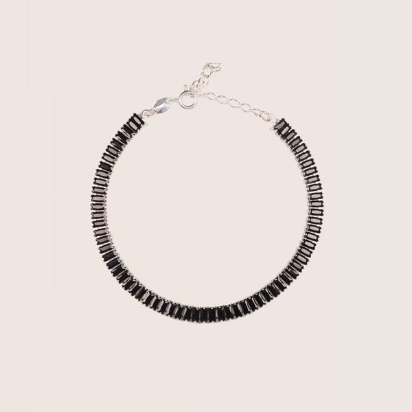 Pulsera Tennis Negra