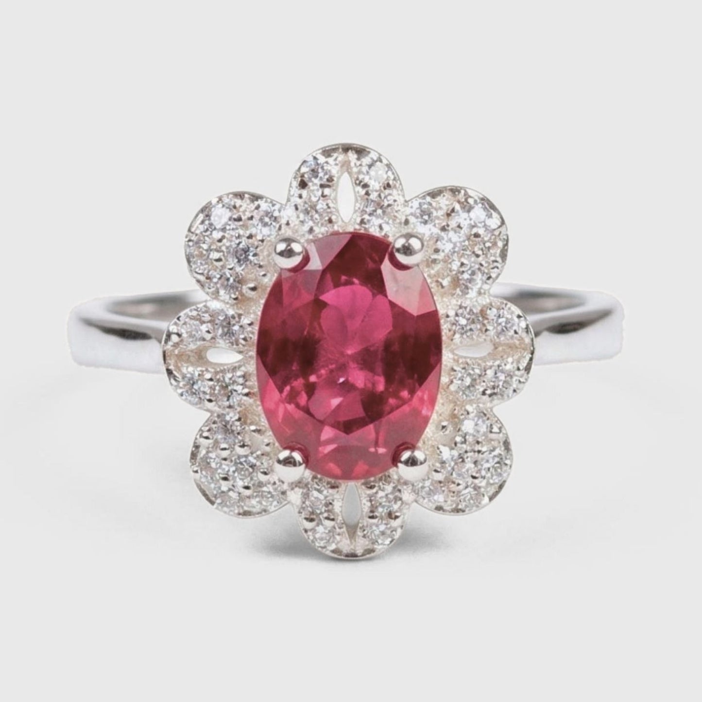 Anillo Fiore Rosa