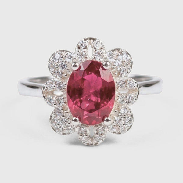 Anillo Fiore Rosa