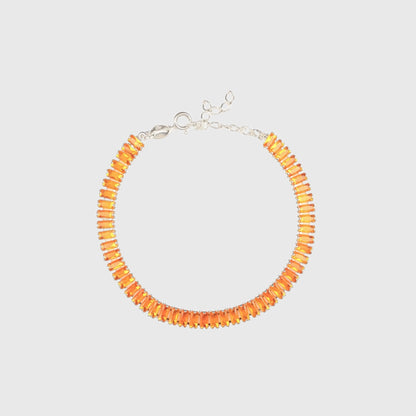Pulsera Tennis Naranja