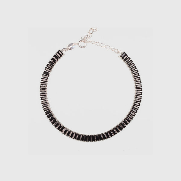 Pulsera Tennis Negra