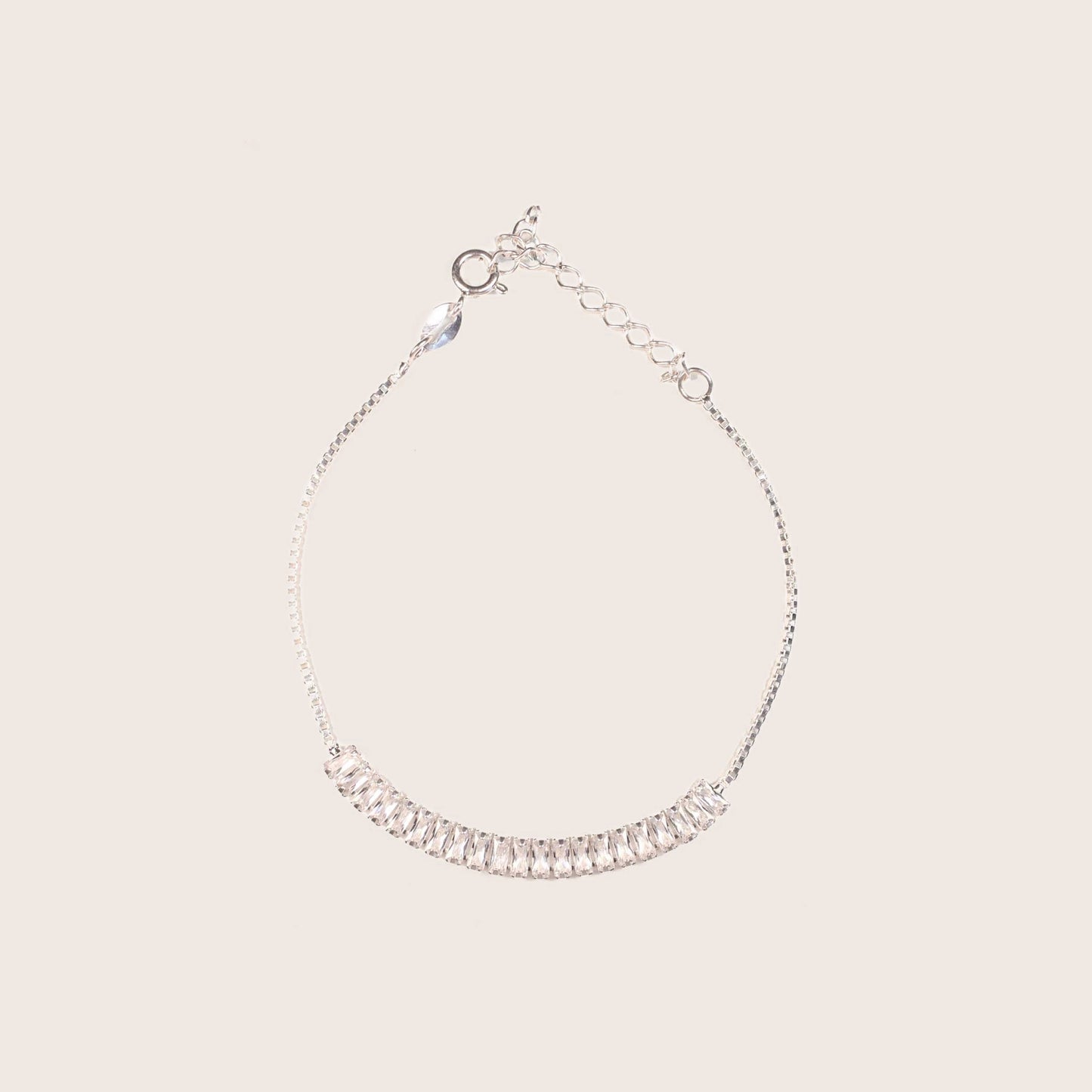 Pulsera Metà Tennis Bianco Piccola