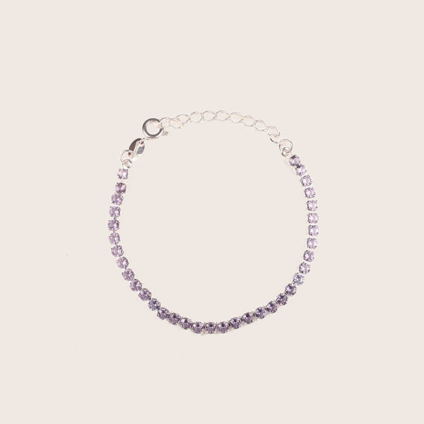 Pulsera Tennis Viola