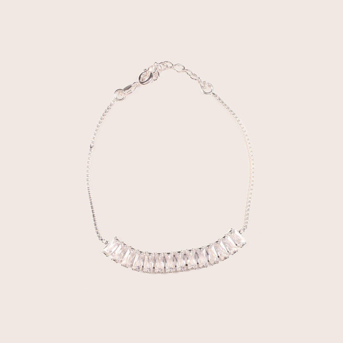 Pulsera Metà Tennis Bianca