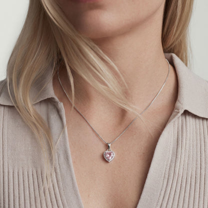 Collar Cuore Rosa