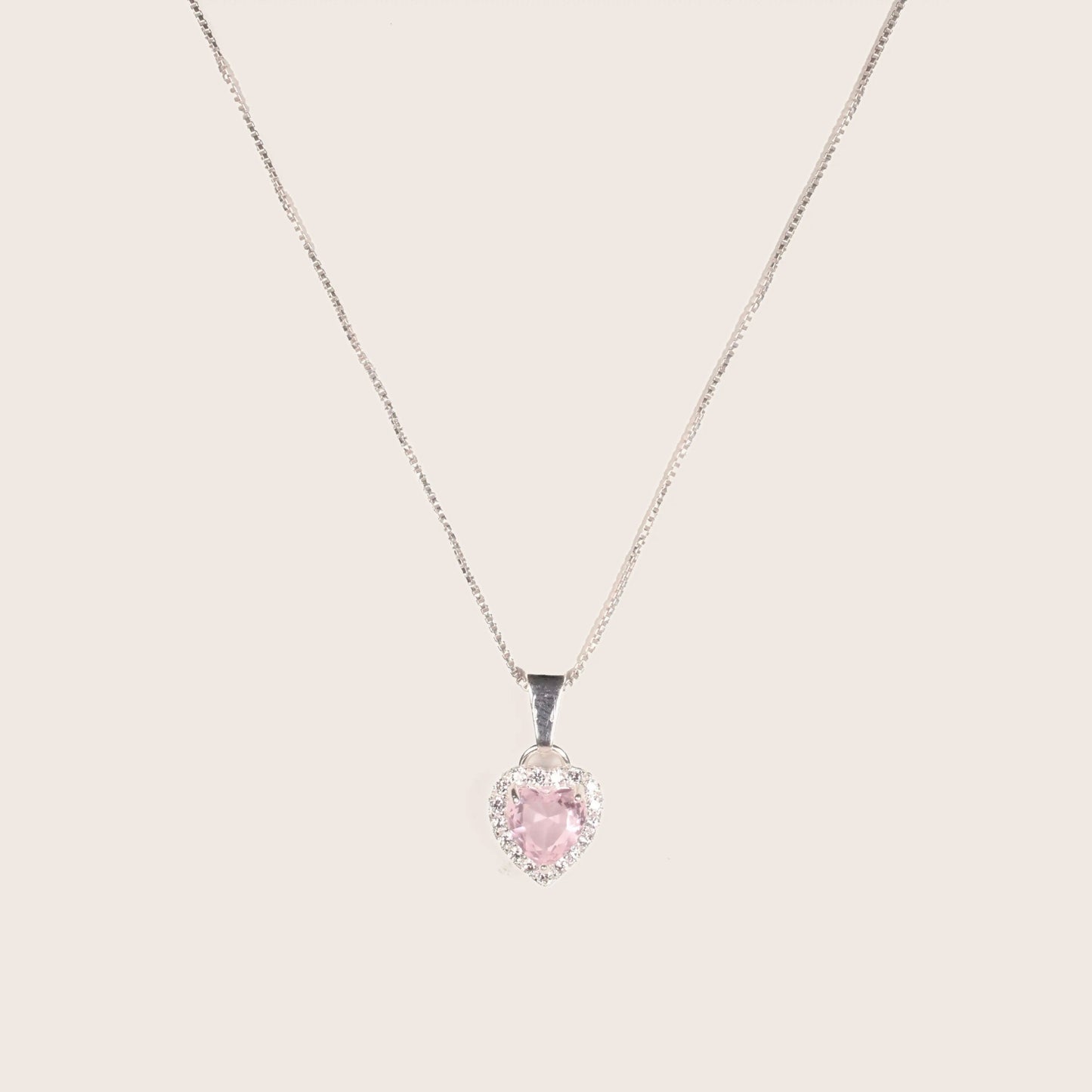 Collar Cuore Rosa