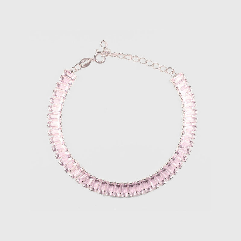 Pulsera Tennis Rosato