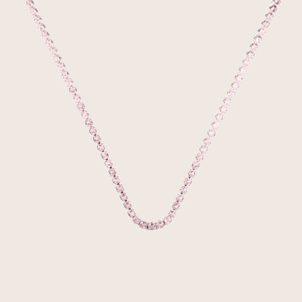 Collar Tennis Rosato