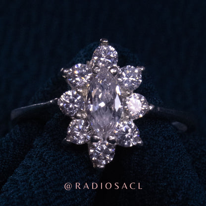 Anillo Lady Brillante en Plata 925