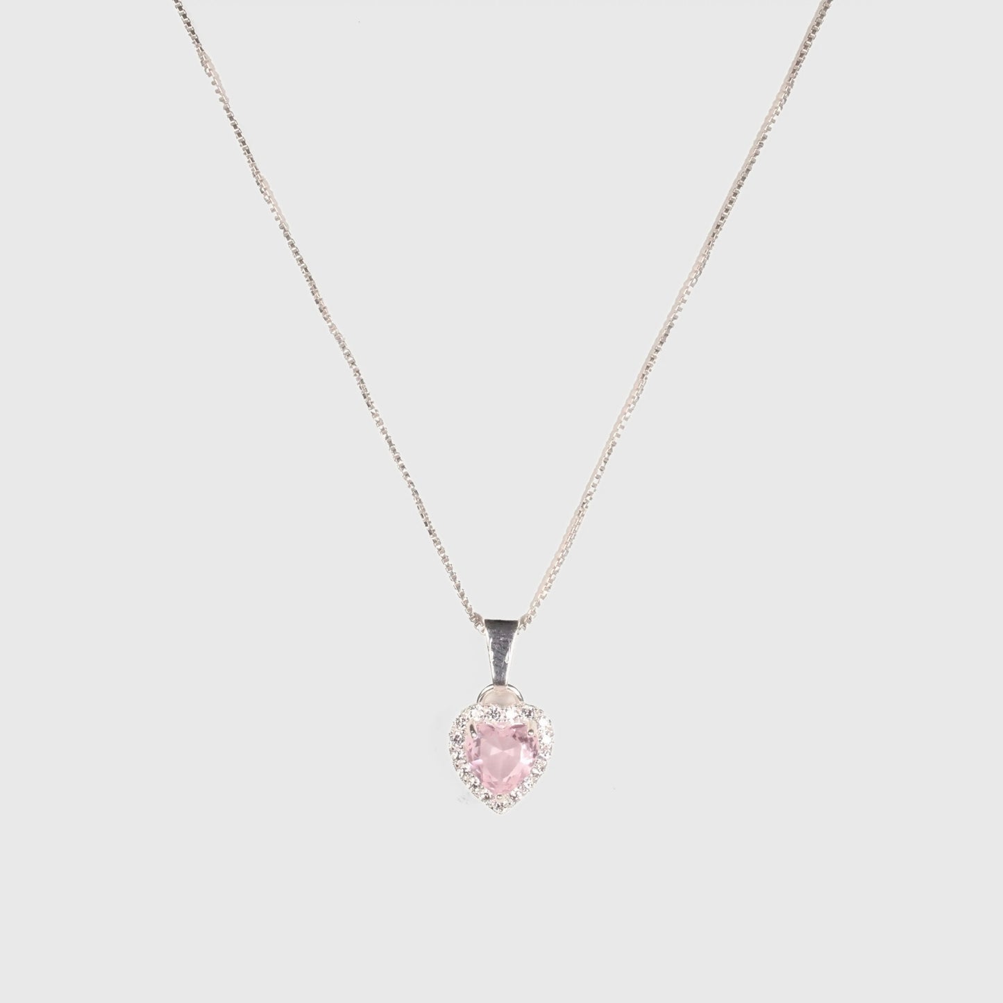 Collar Cuore Rosa
