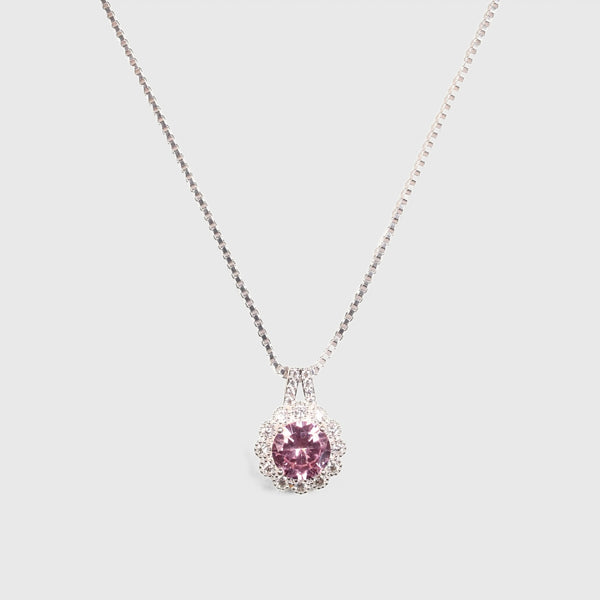 Collar Fiore Rosa