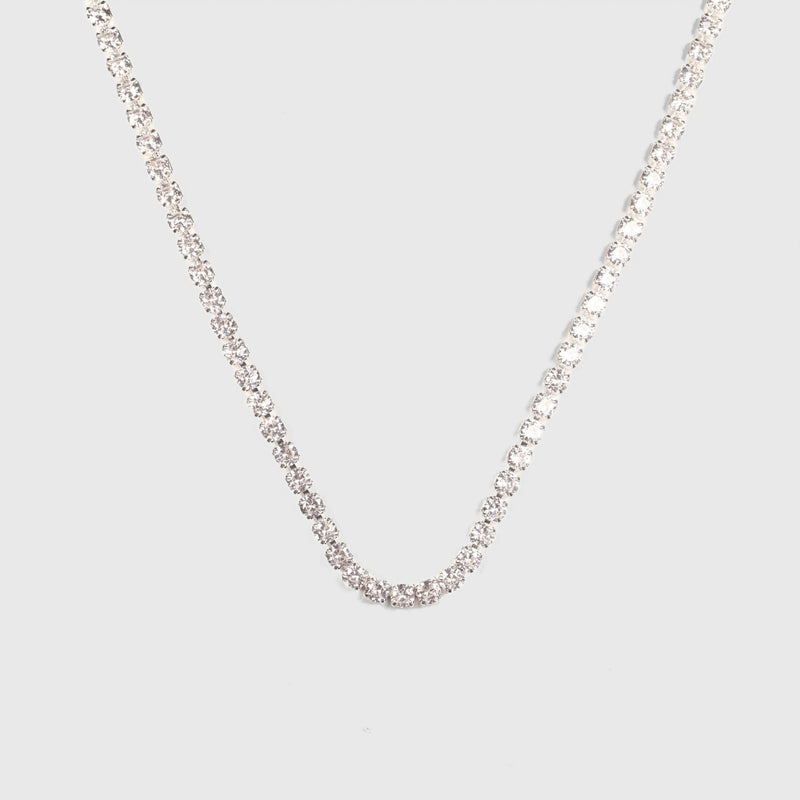 Collar Tennis Bianco