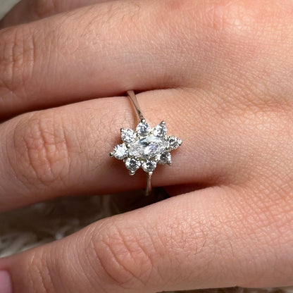 Anillo Lady Brillante en Plata 925