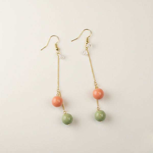 Aros Dúo Coral & Olivo
