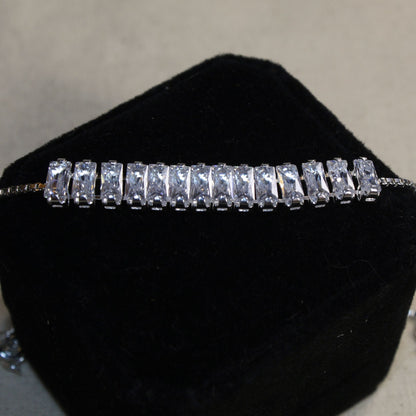 Pulsera Metà Tennis Bianca