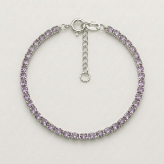 Pulsera Tennis Viola