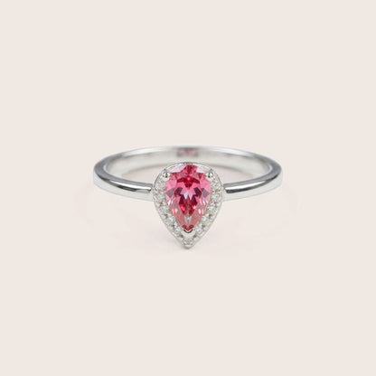 Anillo Lacrima borgogna