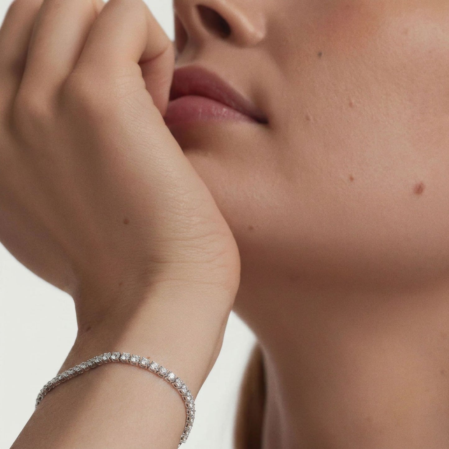 Pulsera Tennis Bianca