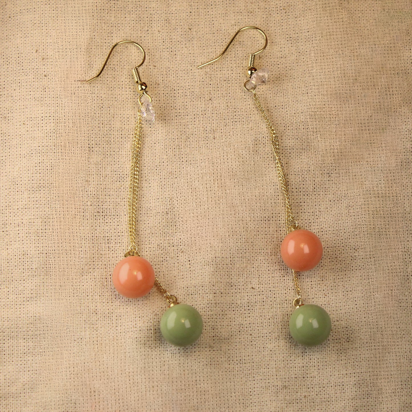 Aros Dúo Coral & Olivo